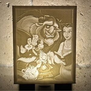 Beauty & The Beast nightlight